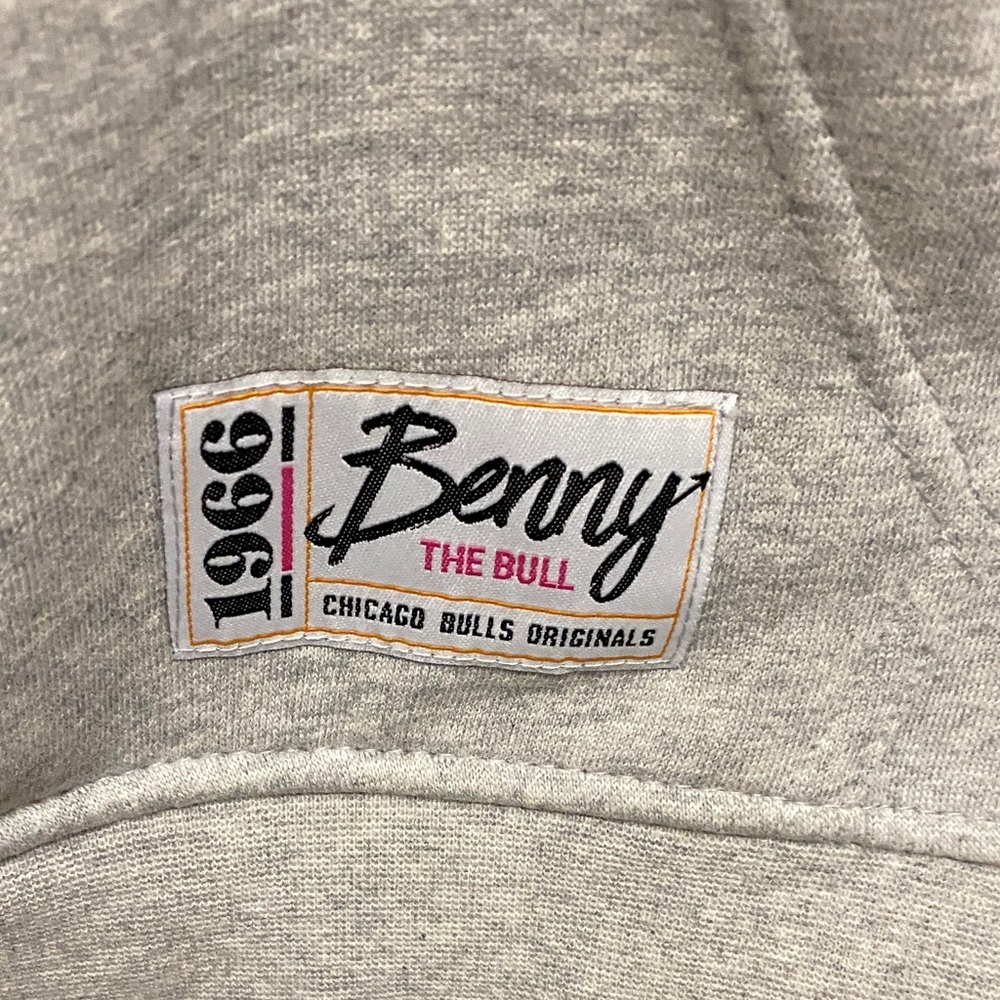 Gray Hoodie with Bull Design - Picture 8 of 11